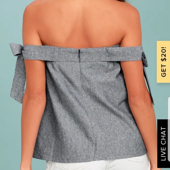 Lulu's Arlene Off the Shoulder Top - Picture 3 of 4